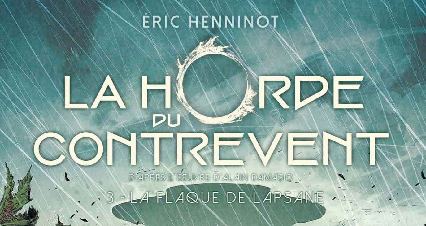 La couverture du T.3 de la BD adaptée de La Horde du Contrevent se dévoile